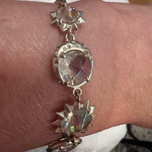 Kendra Scott Light Gold Celestial Charm Bracelet - Picture 4 of 4